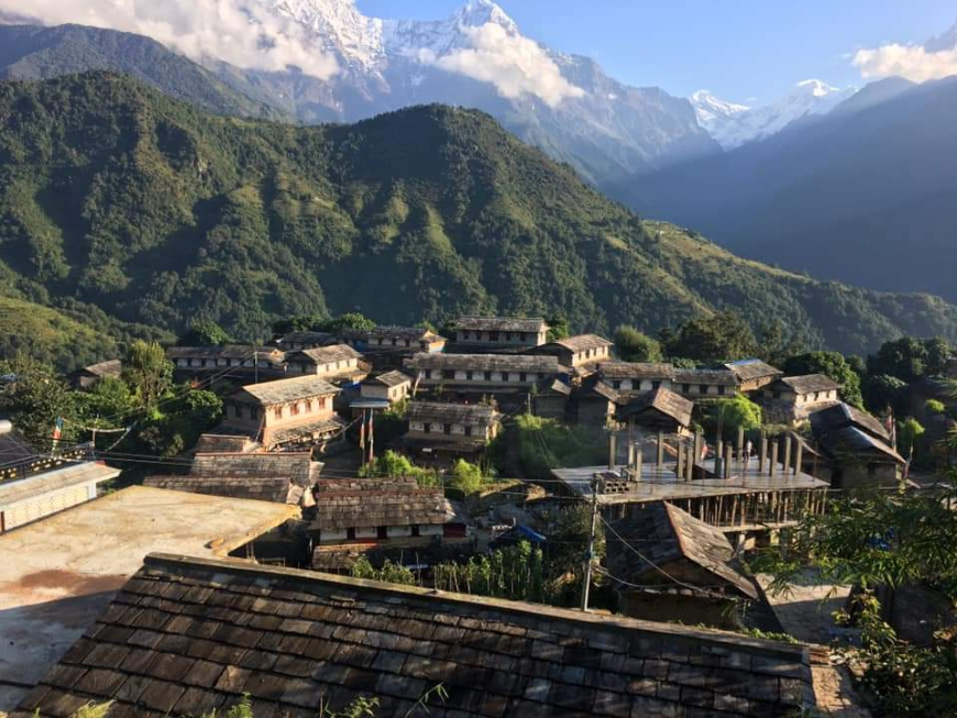 Embarking on the journey to Vintage Mountain Village: Ghandruk