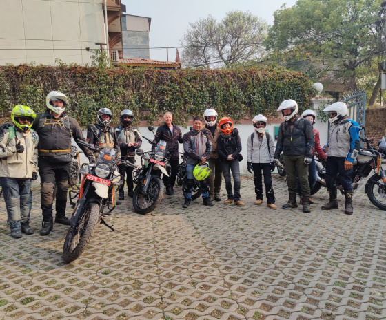 Leaving Kathmandu