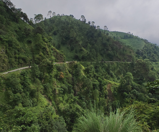 On the way to Dhorpatan hunting reserve 