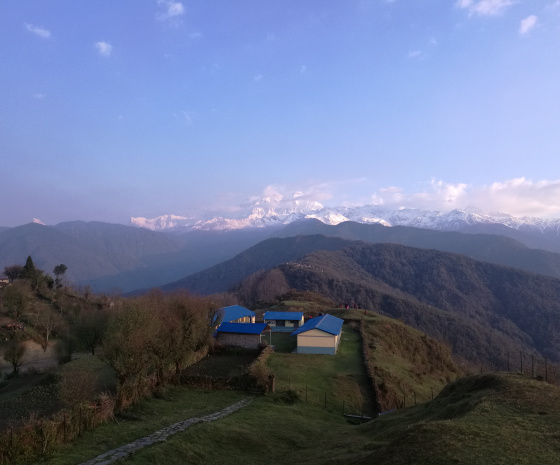 Trek from Besishar  to Ghalegaun : 10-12Km/5-6hours (B, L, D)