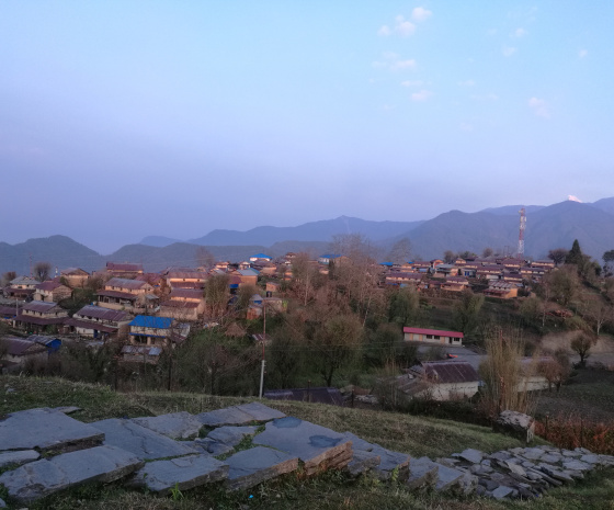 Trek from Besishar  to Ghalegaun : 10-12Km/5-6hours (B, L, D)