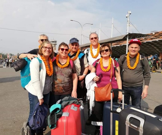 Arrival at Kathmandu: 1400m altitude: 30 minutes drive to Hotel 