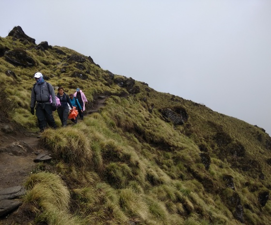 High Camp - Sidding Village, 1750 m altitude: 6 hrs trek: 7 km (B, L, D)