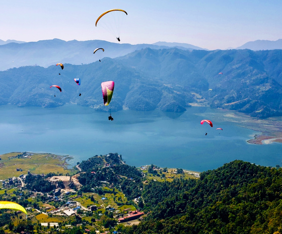 Tatopani – Pokhara: 5 hours’ drive