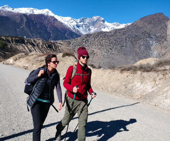 Kagbeni – Muktinath: 5-6 hours trek