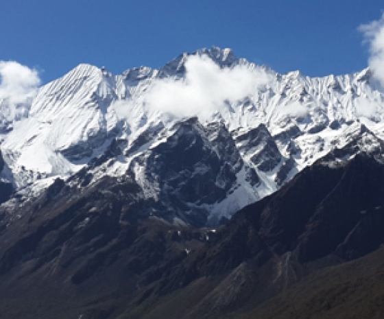 Trek Lama Hotel- Langtang Village (3,430m/11,253ft) approx. 1okms:  5 hrs walk (B, L, D)