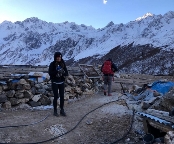 Trek to Langtang village (3,430 m/11,253 ft): 4-5 hrs (B, L, D)