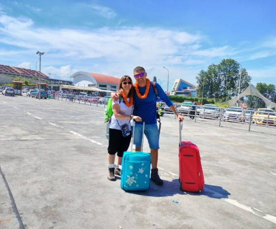 Arrivo a Kathmandu 1400m/slm
