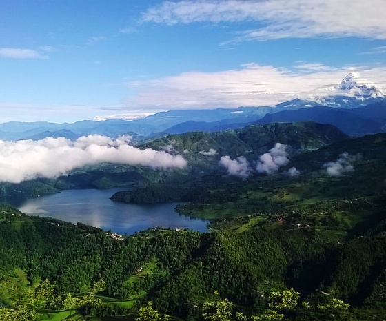  Kathmandu - Pokhara: 900m altitude, 210 km & approx. 6 hrs drive (B)