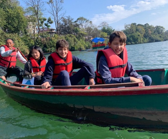 Sightseeing at Pokhara city & boating: Visit Tibetan refugee camp & Participate in chanting program 