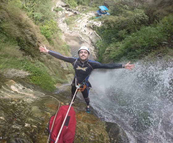 Canyoning 1550 m altitude / Drive duration: 30 minutes