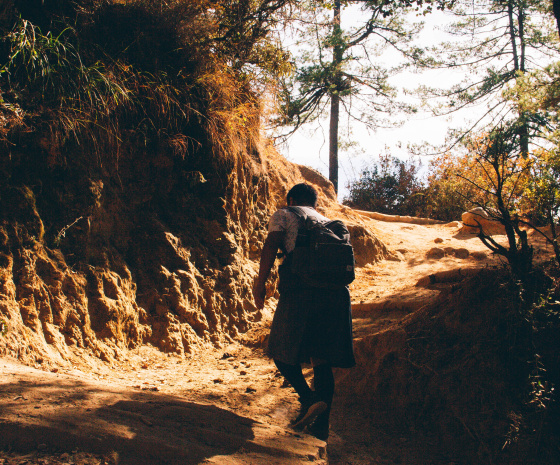 Hike to Tiger's Nest (B, L, D)