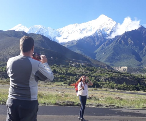 Chhuksang to Jomsom [2700/8,856ft]: 6-7 hours, 17 km (B, L, D)