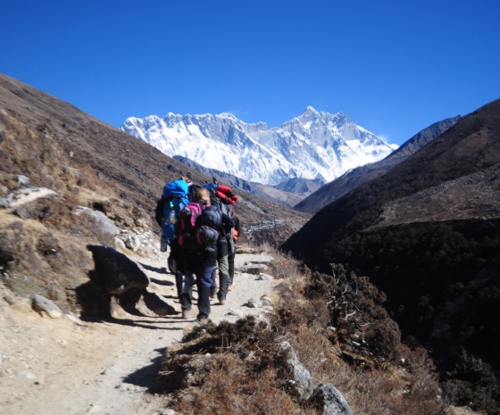 Namche to Thame 3884m  4-5 hour  walk (B, L,D)