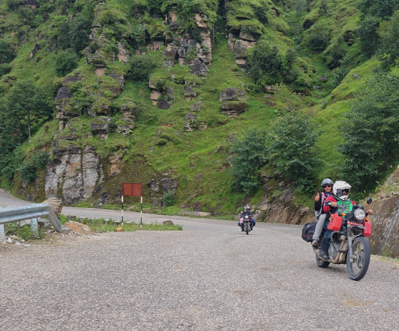 Riding to the West of Nepal