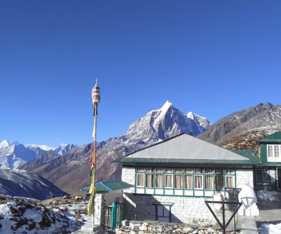 Gokyo- Thagna (4750m/15580ft): 4km & 3-4 hours (B, L, D)