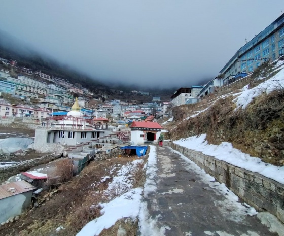 acclimatamento a Namche Bazaar