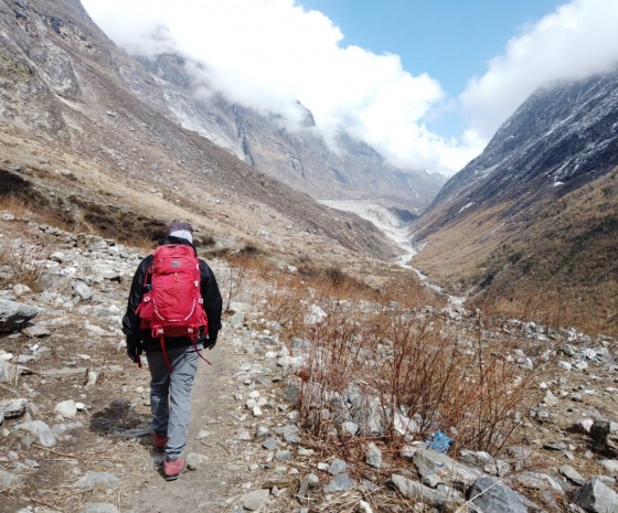 Trek Syabrubesi- lama Hotel (2510m/8232ft) approx. 11km & 6 hrs walk (B, L, D) 