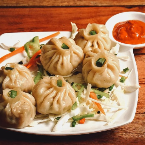 Momo making with local host
