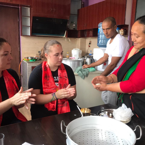 Yomari making