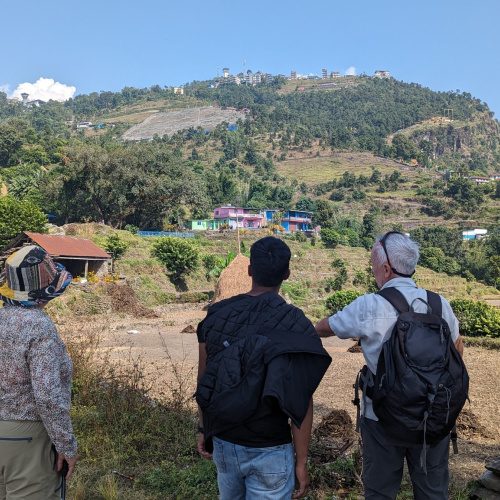 Sharing seed farm visit