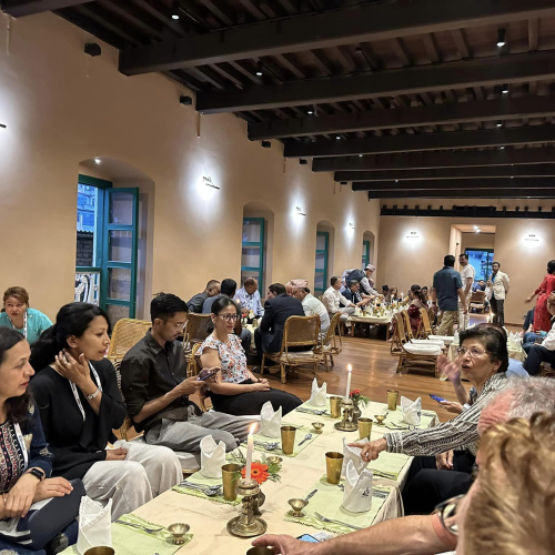 Dinner with cultural dance